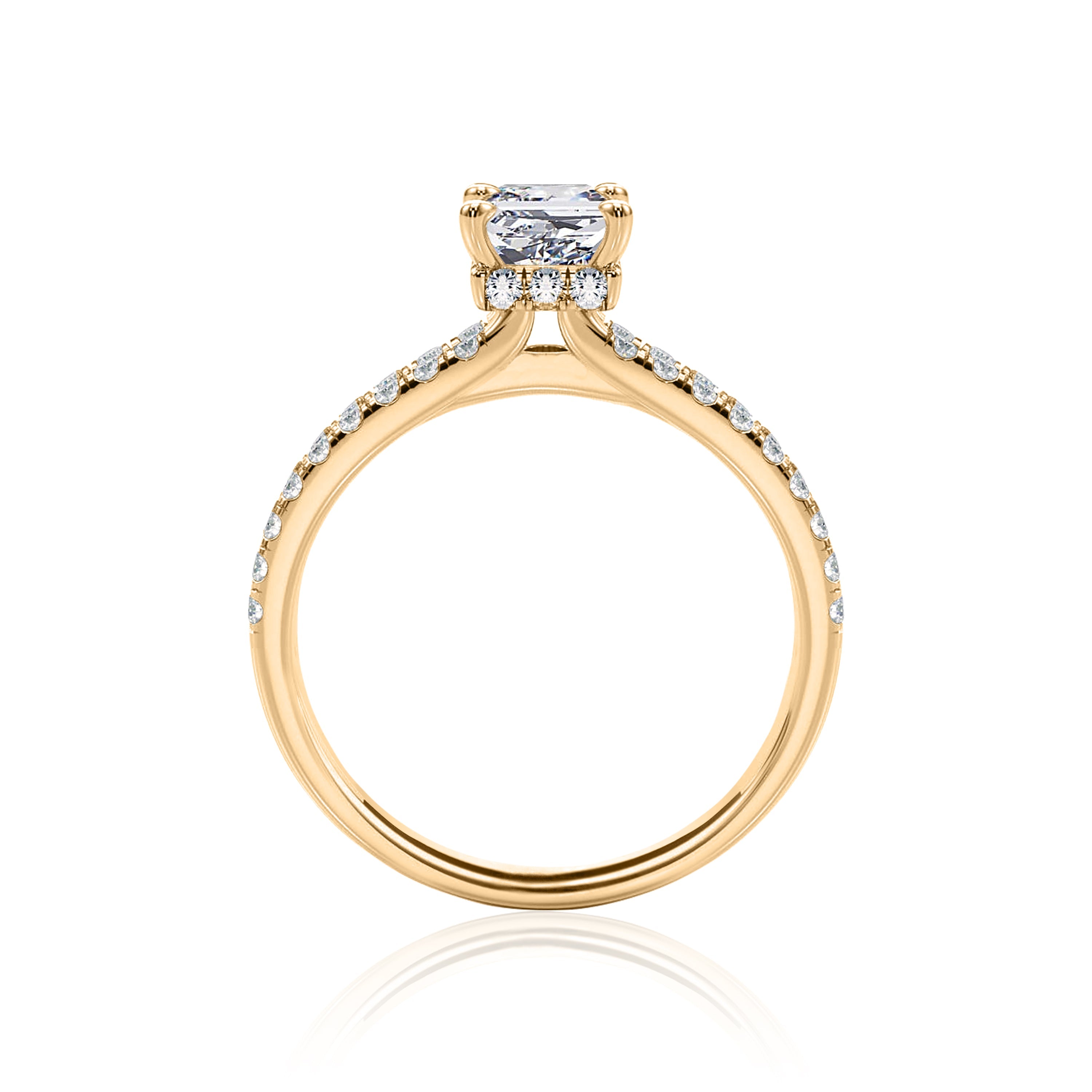 #Metal_14K Yellow Gold#Shape_Princess#Metal_18K Yellow Gold