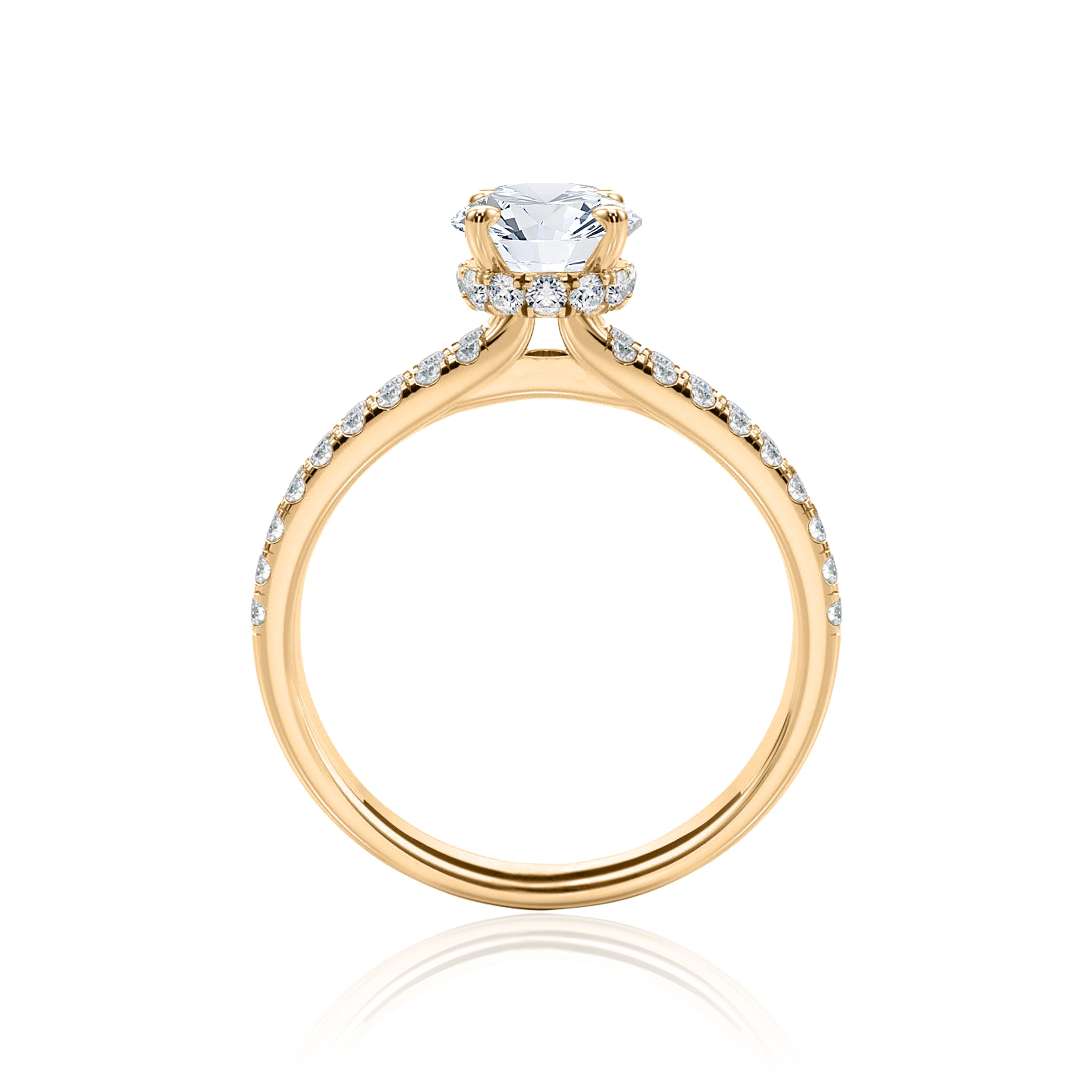 #Metal_14K Yellow Gold#Shape_Round#Metal_18K Yellow Gold