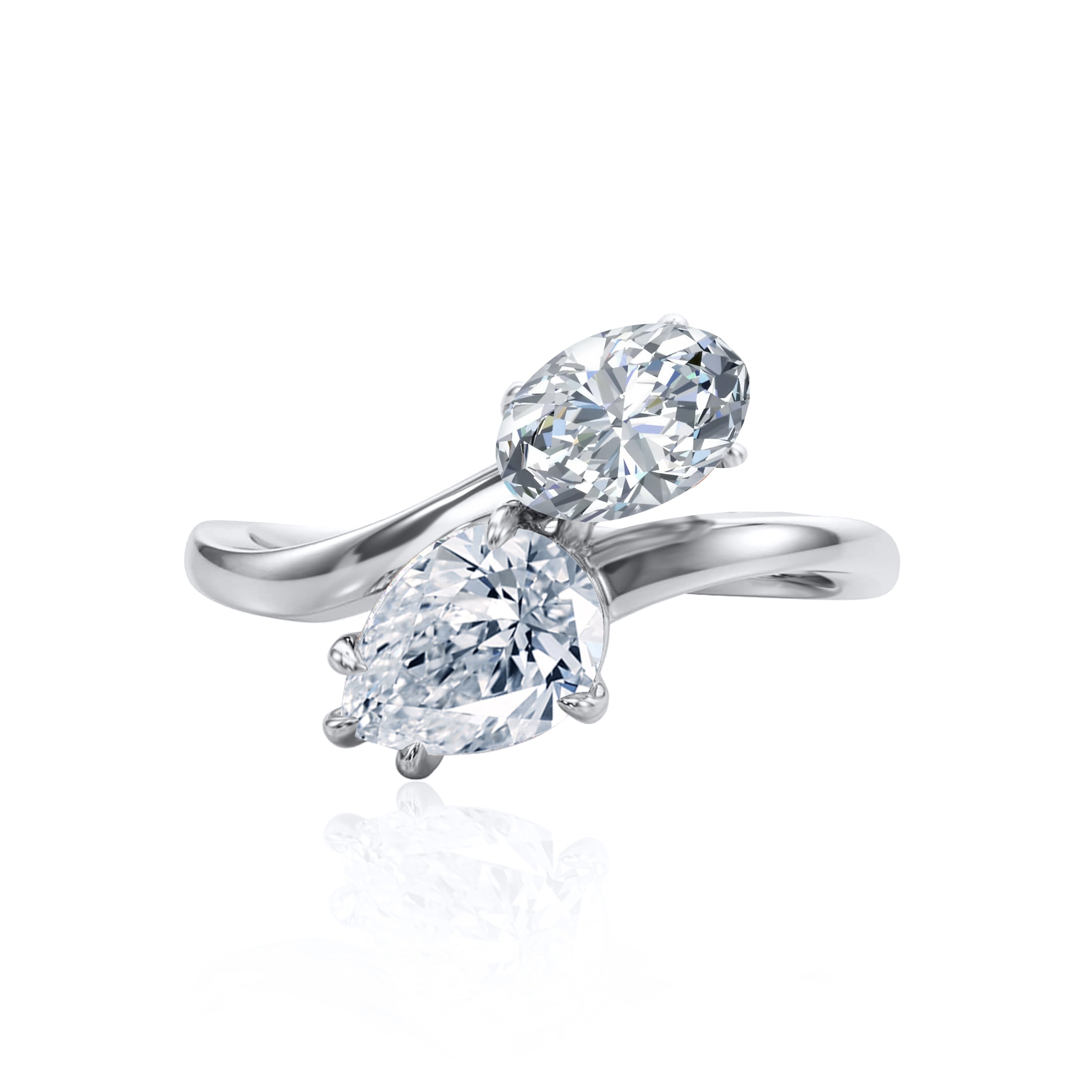 #Metal_14K White Gold#Shape_Pear#Metal_18K White Gold#Metal_Platinum