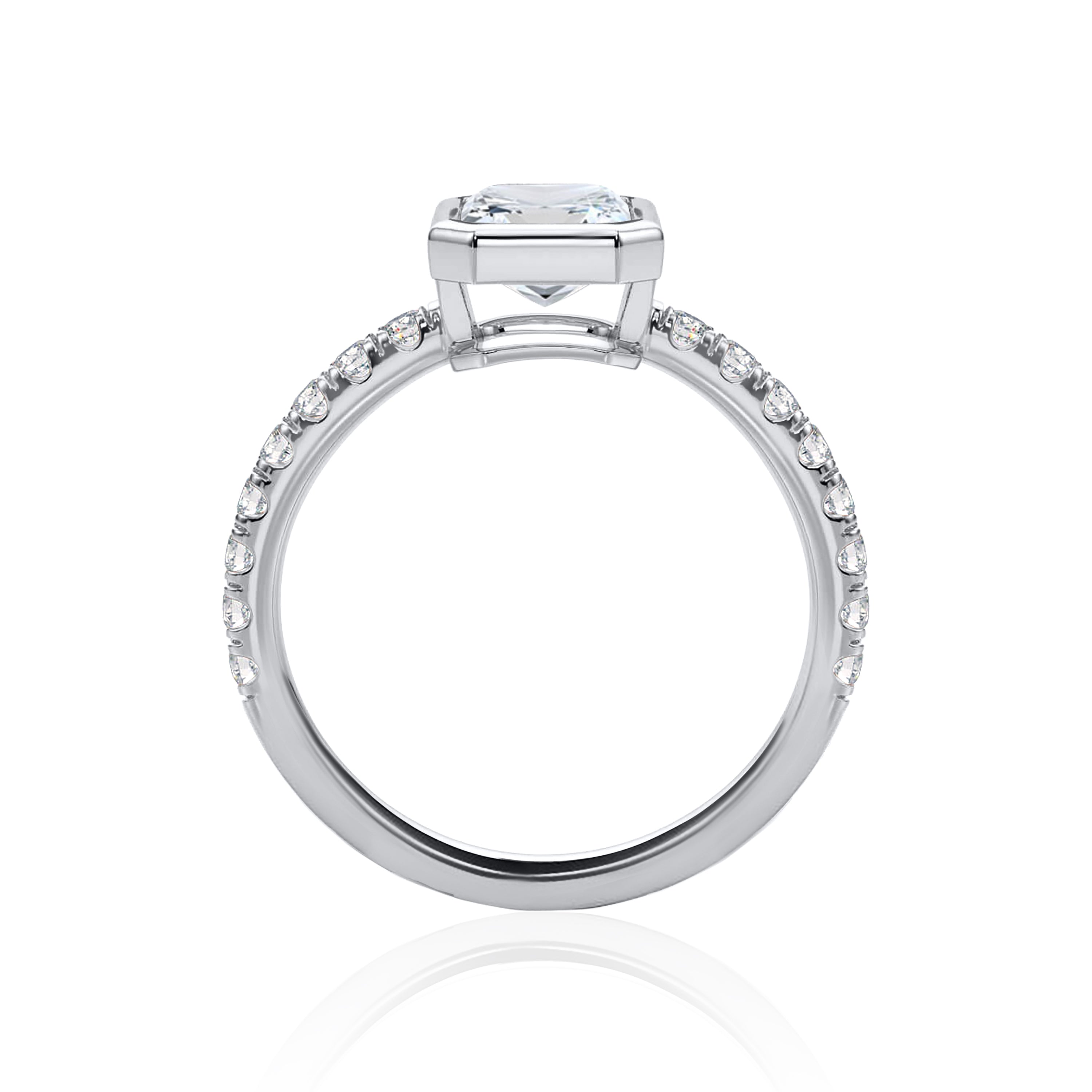 #Metal_14K White Gold#Shape_Emerald#Metal_18K White Gold#Metal_Platinum