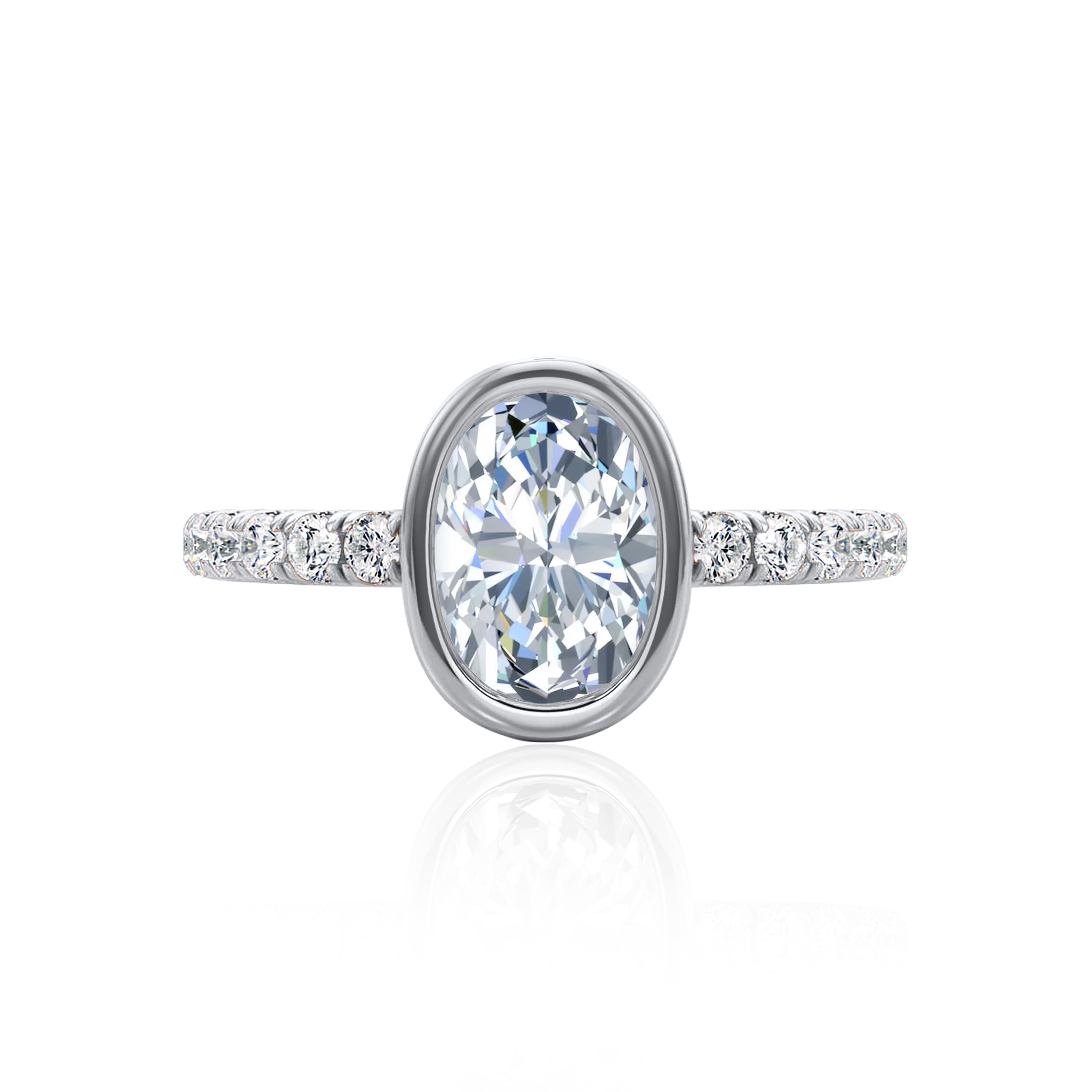 #Metal_14K White Gold#Shape_Oval#Metal_18K White Gold#Metal_Platinum