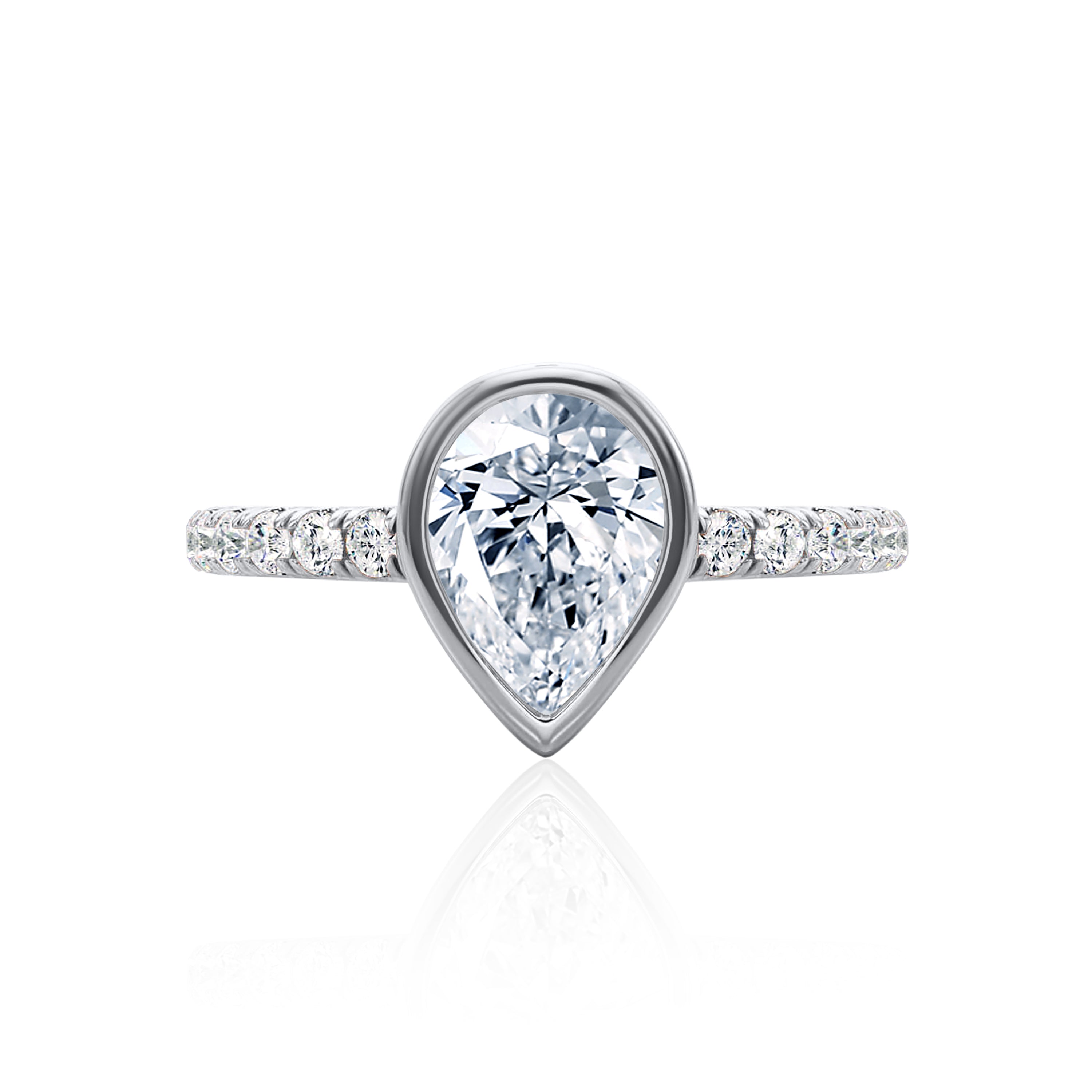 #Metal_14K White Gold#Shape_Pear#Metal_18K White Gold#Metal_Platinum