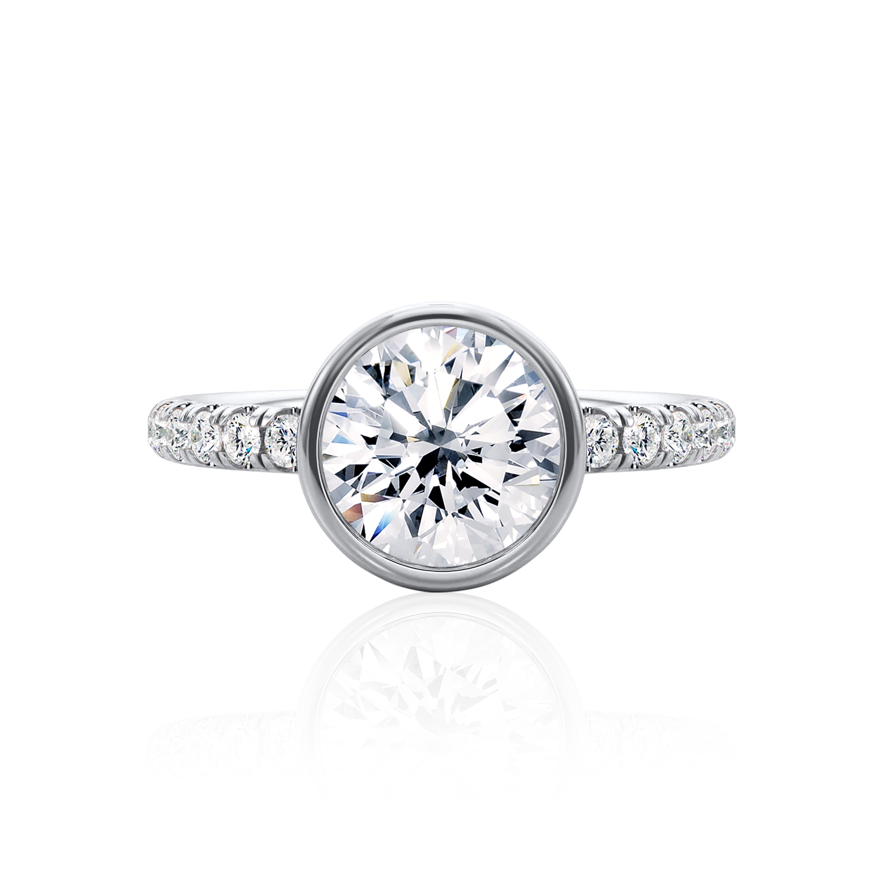 #Metal_14K White Gold#Shape_Round#Metal_18K White Gold#Metal_Platinum