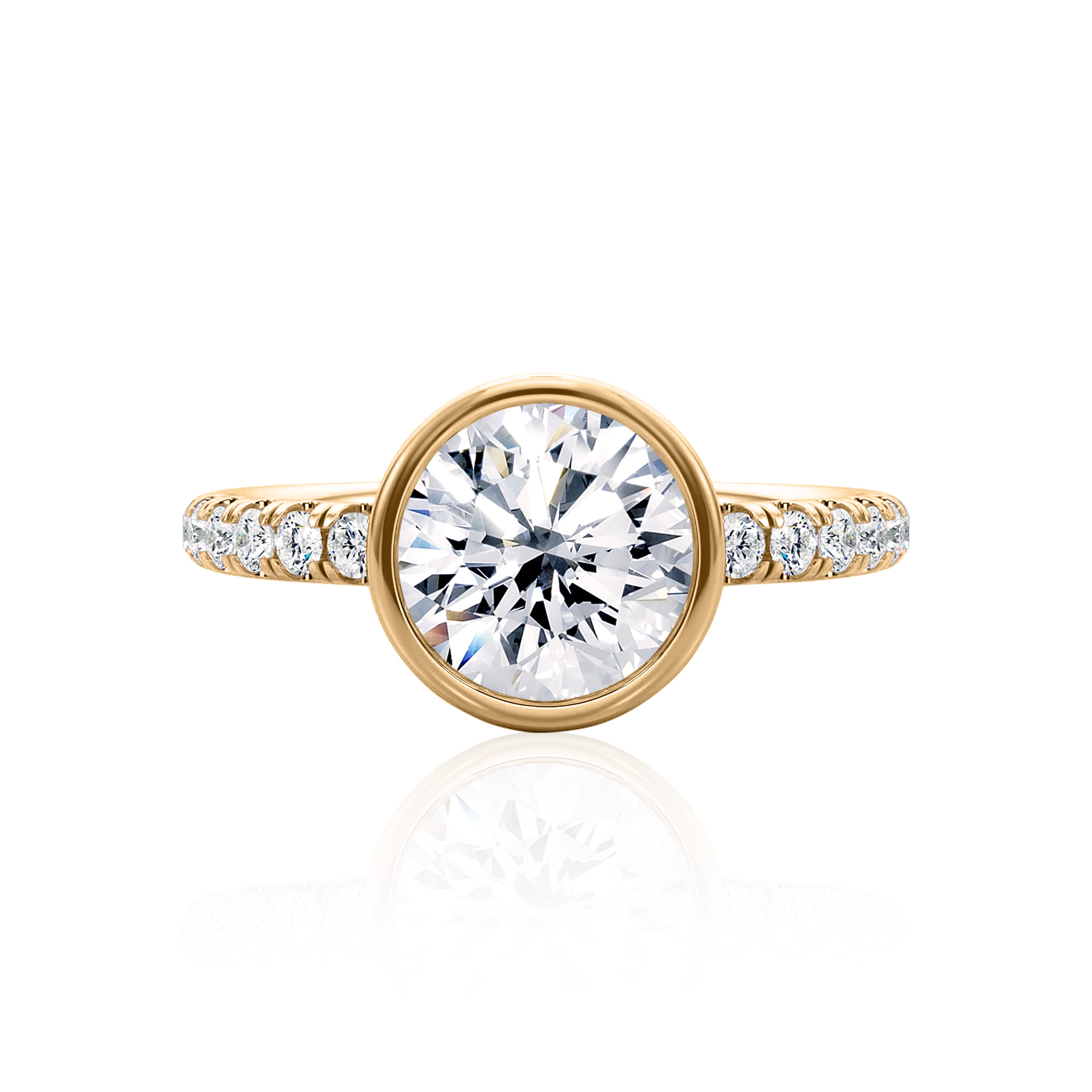 #Metal_14K Yellow Gold#Shape_Round#Metal_18K Yellow Gold