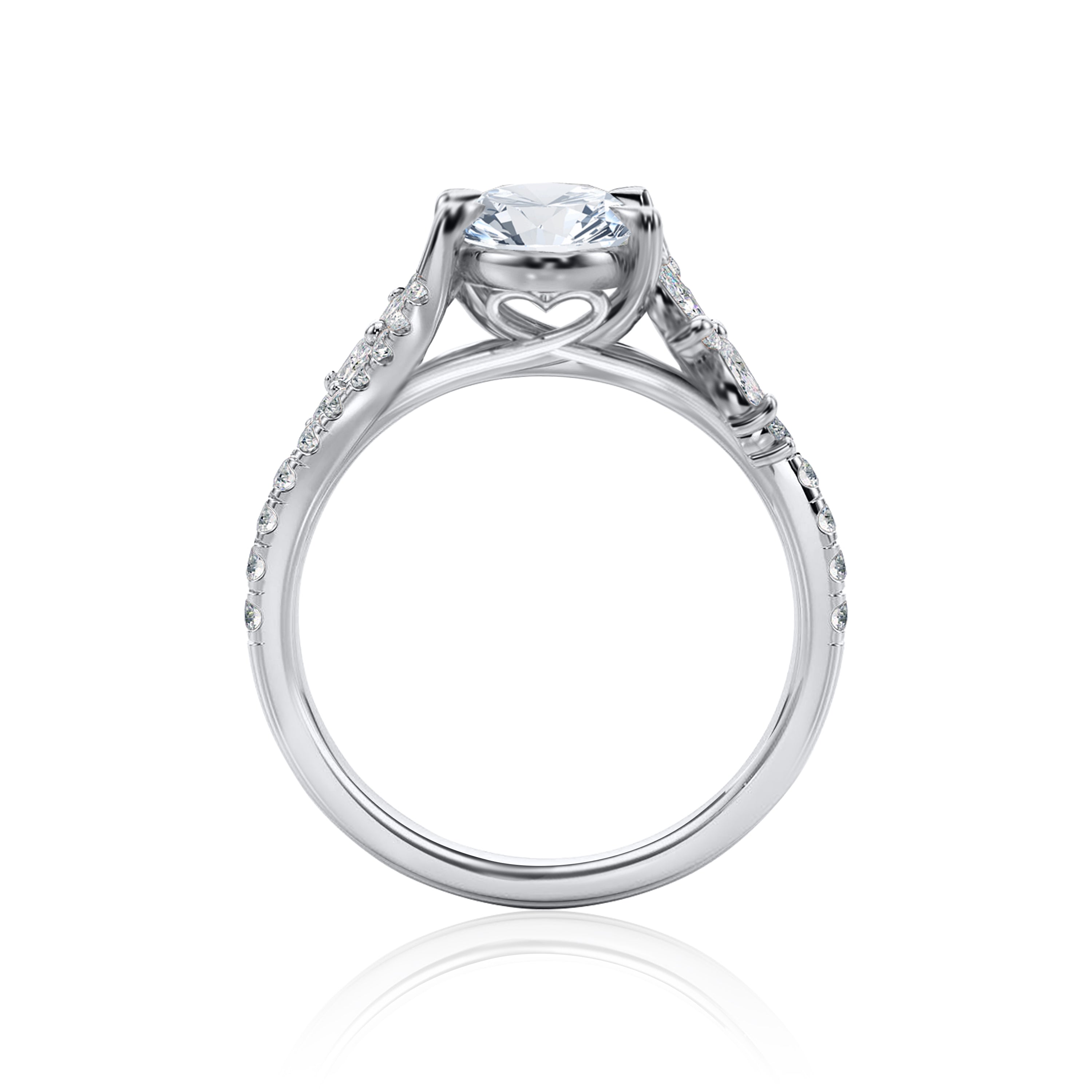 #Metal_14K White Gold#Shape_Oval#Metal_18K White Gold#Metal_Platinum