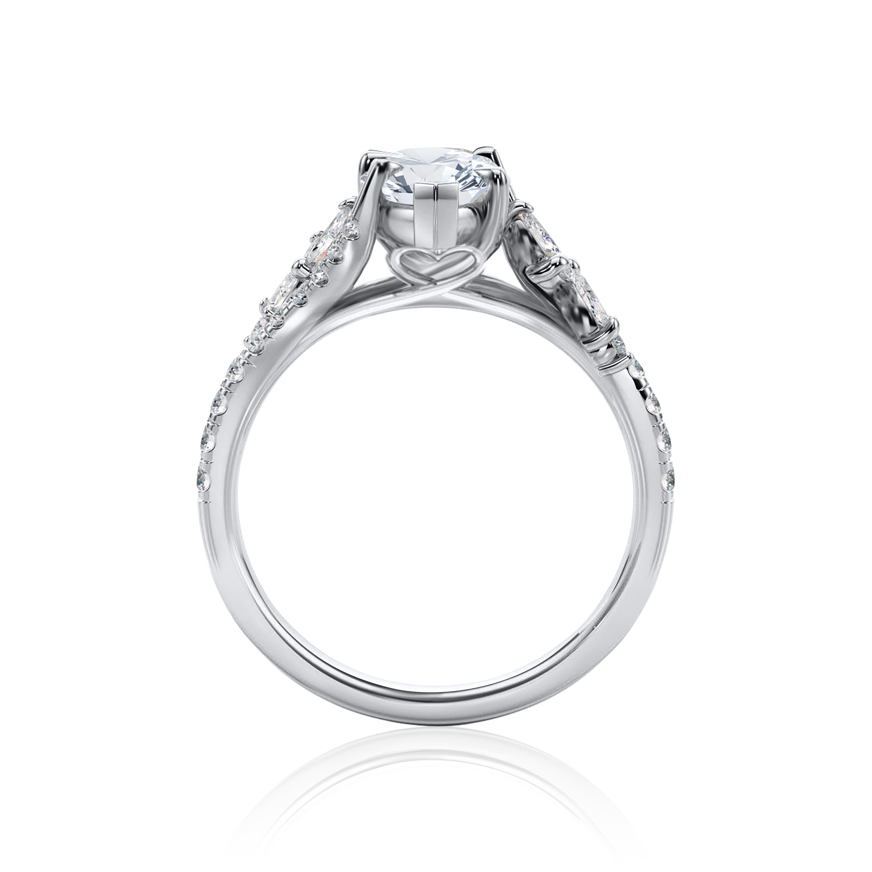 #Metal_14K White Gold#Shape_Pear#Metal_18K White Gold#Metal_Platinum