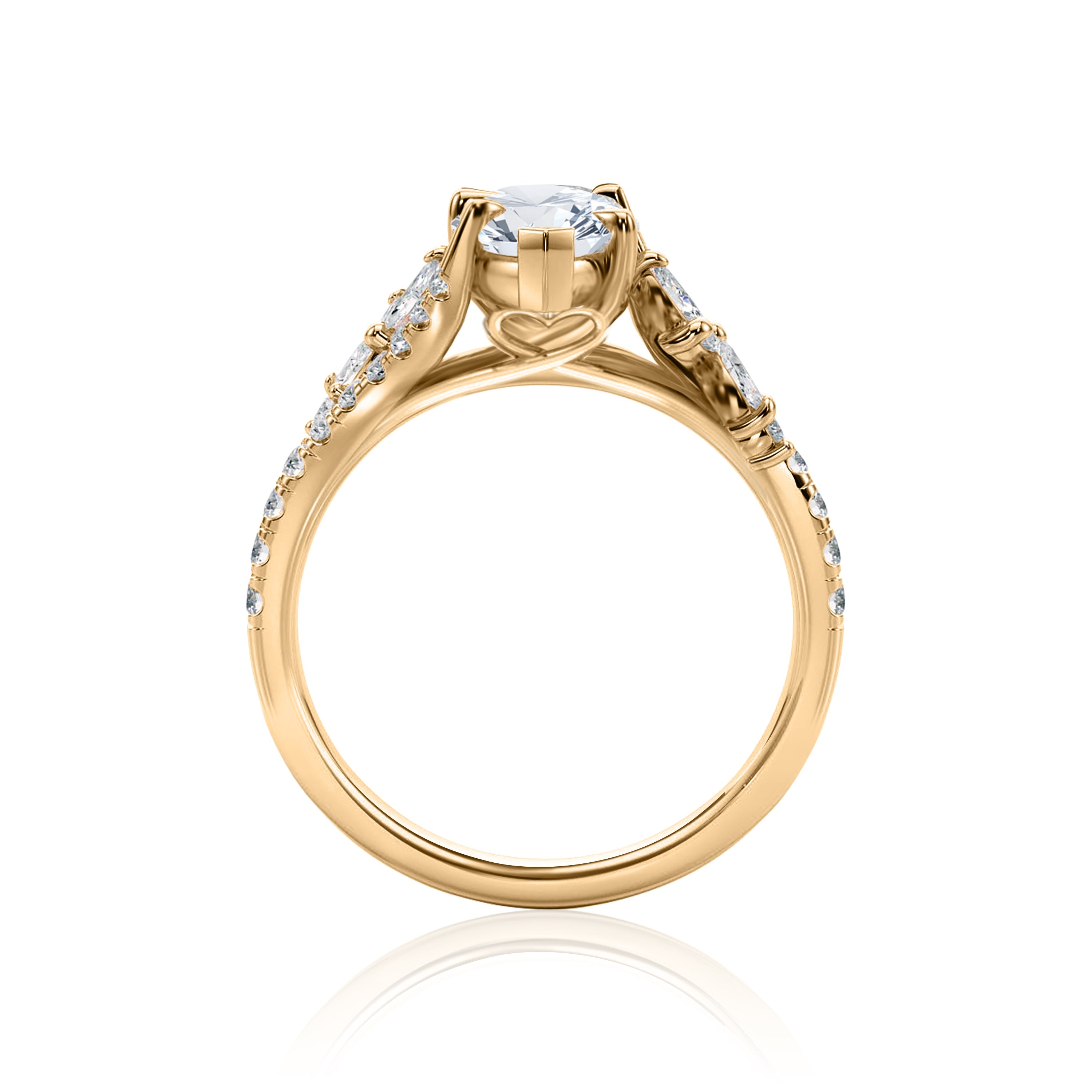 #Metal_14K Yellow Gold#Shape_Pear#Metal_18K Yellow Gold