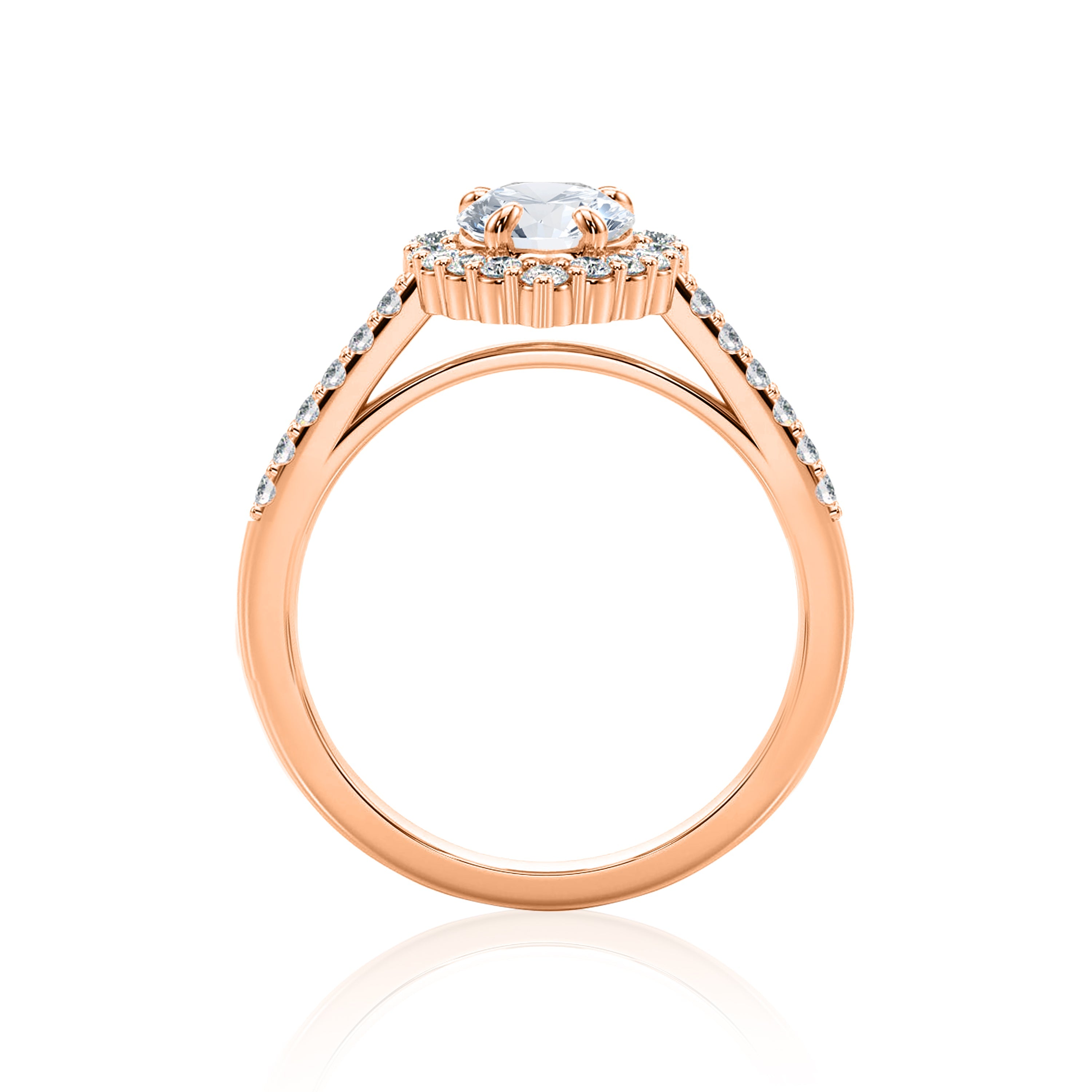 #Metal_14K Rose Gold#Shape_Pear