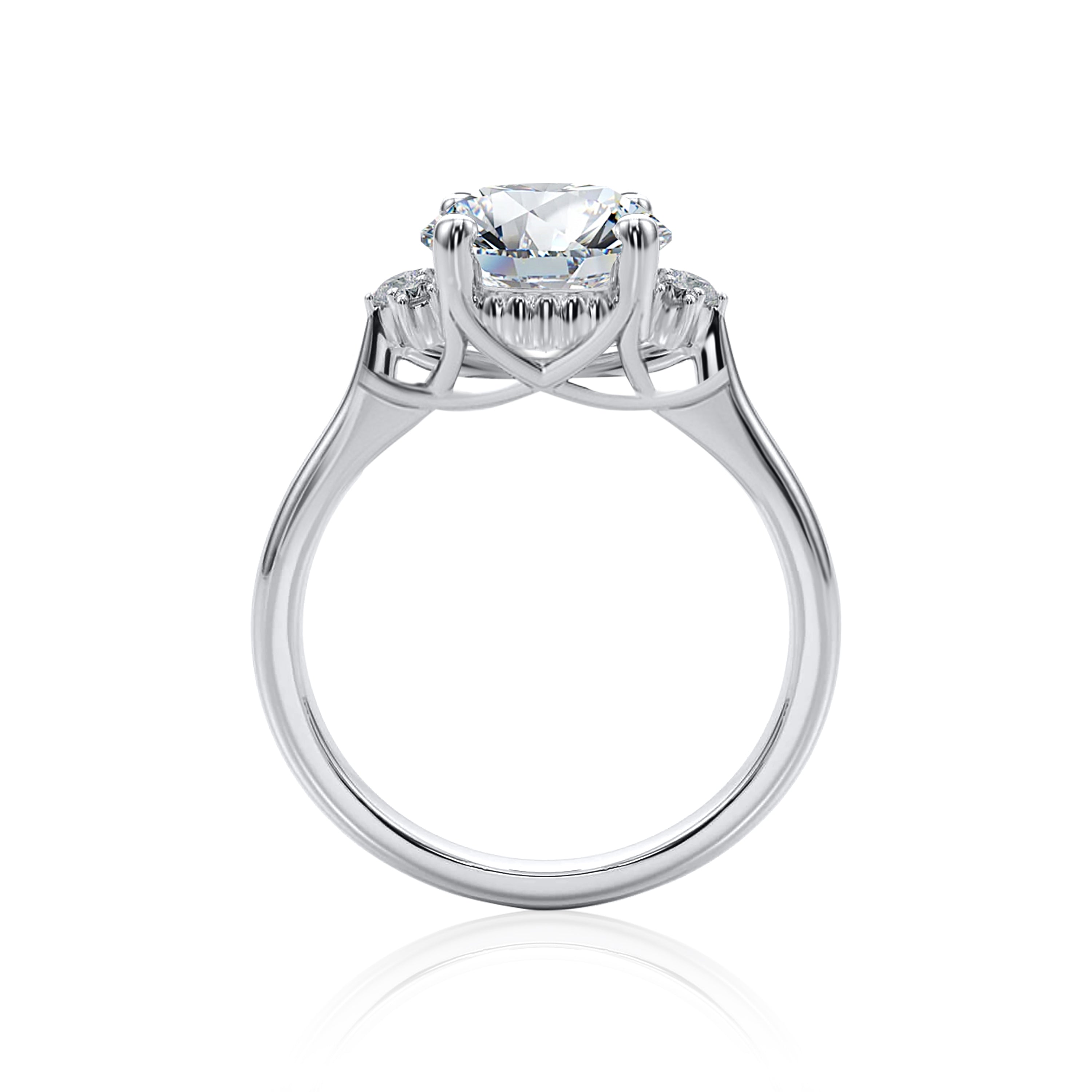 #Metal_14K White Gold#Shape_Round#Metal_18K White Gold#Metal_Platinum