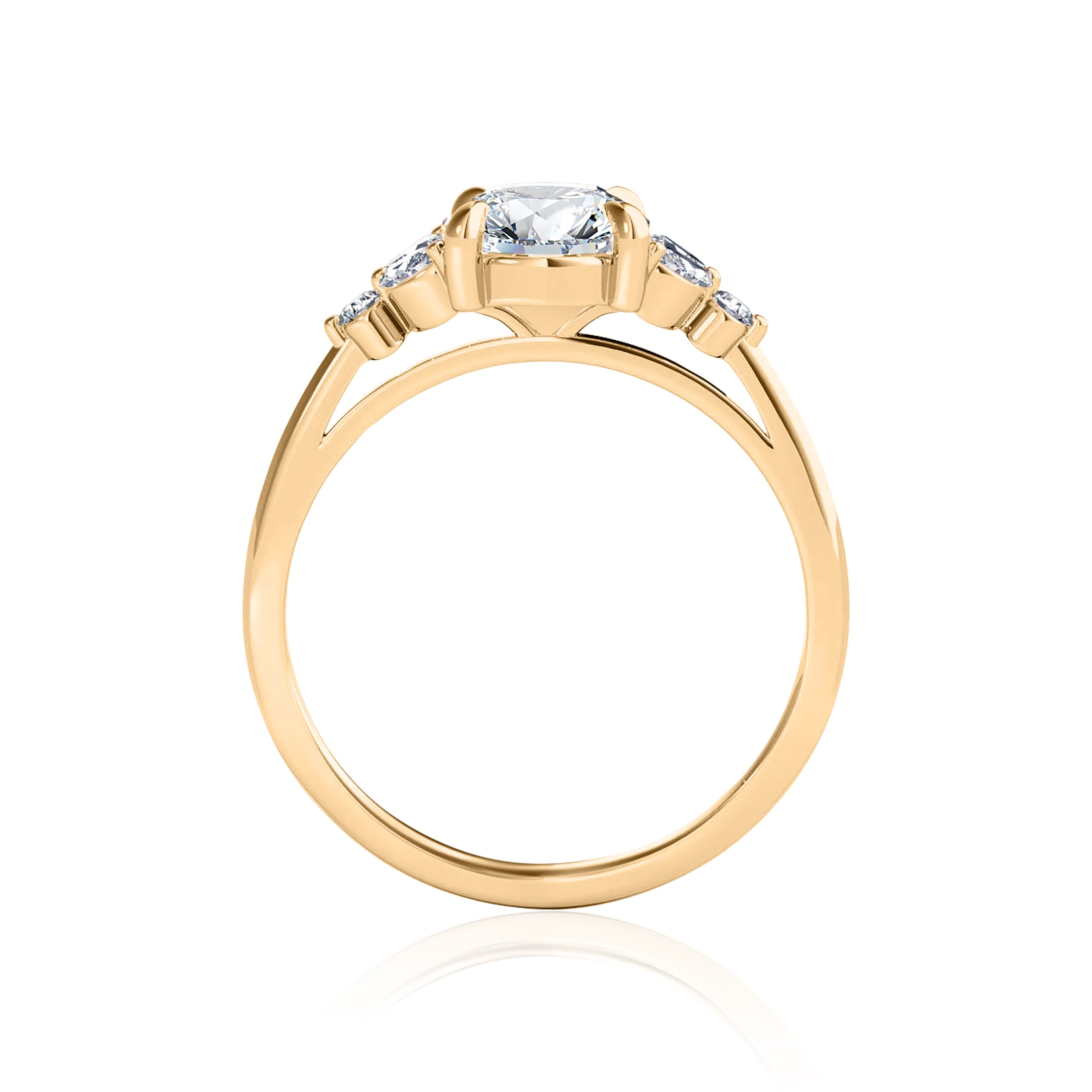 #Metal_14K Yellow Gold#Shape_Round#Metal_18K Yellow Gold