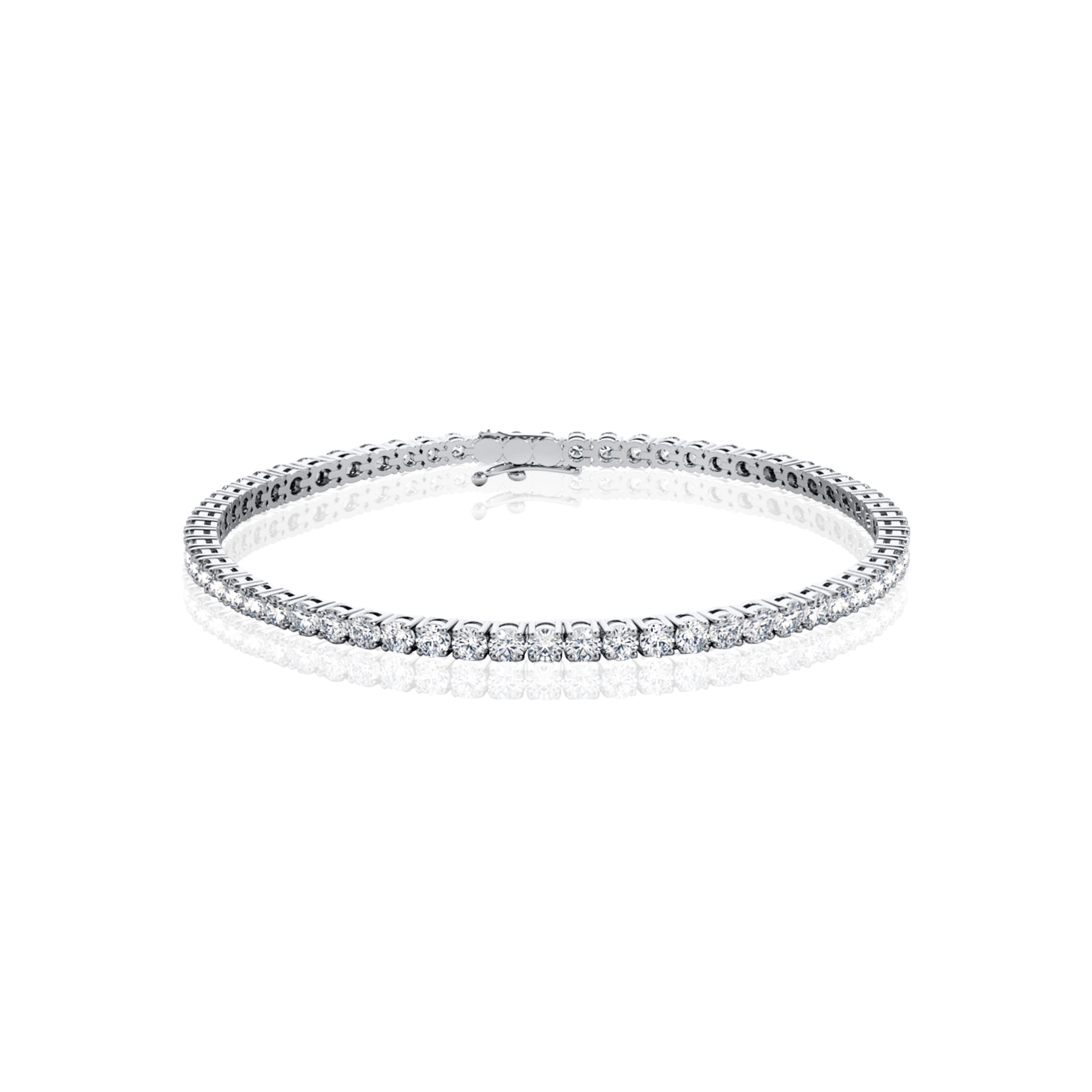 #Metal_18K White Gold#Bracelet Length_7.1” (Standard)