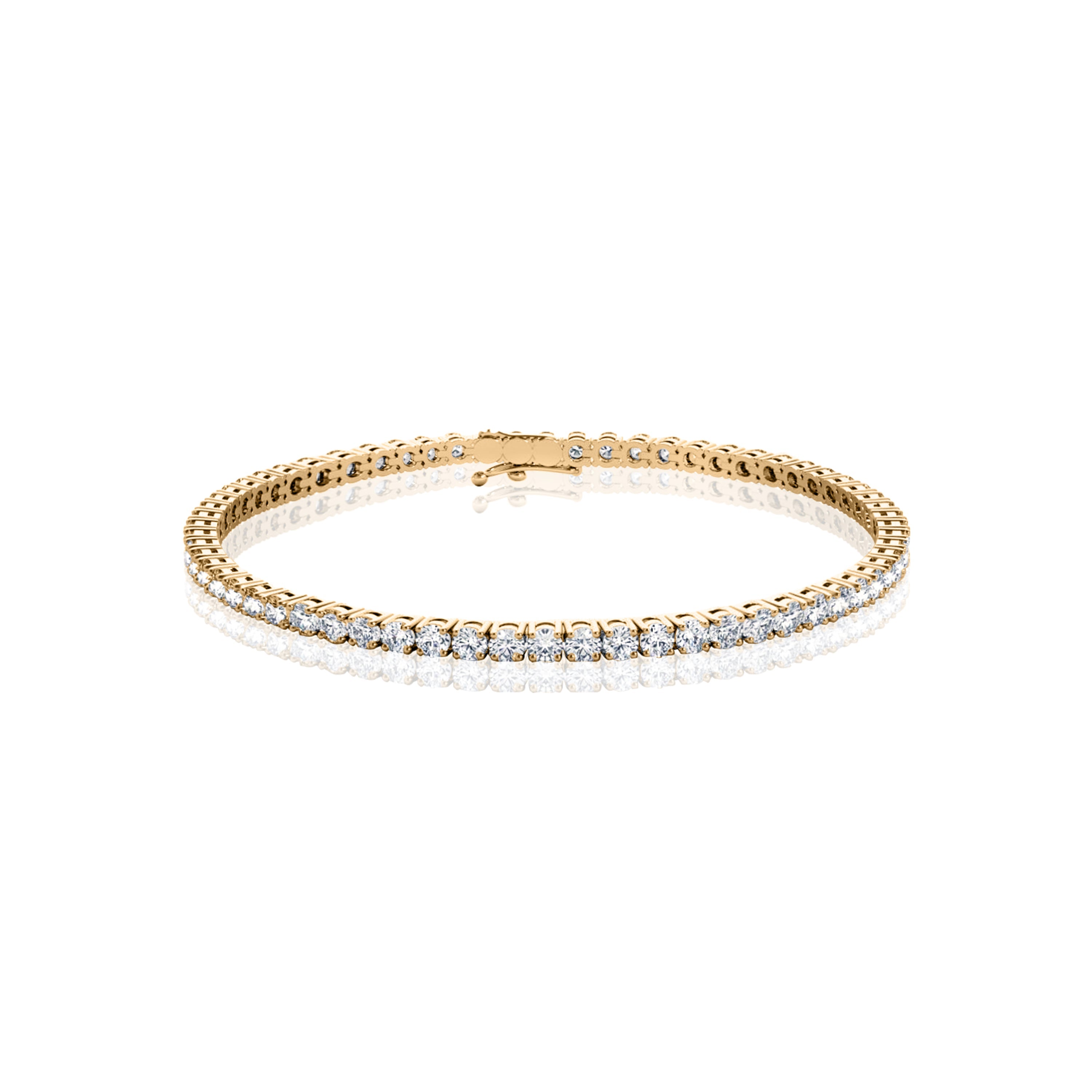 #Metal_18K Yellow Gold#Bracelet Length_7.1” (Standard)