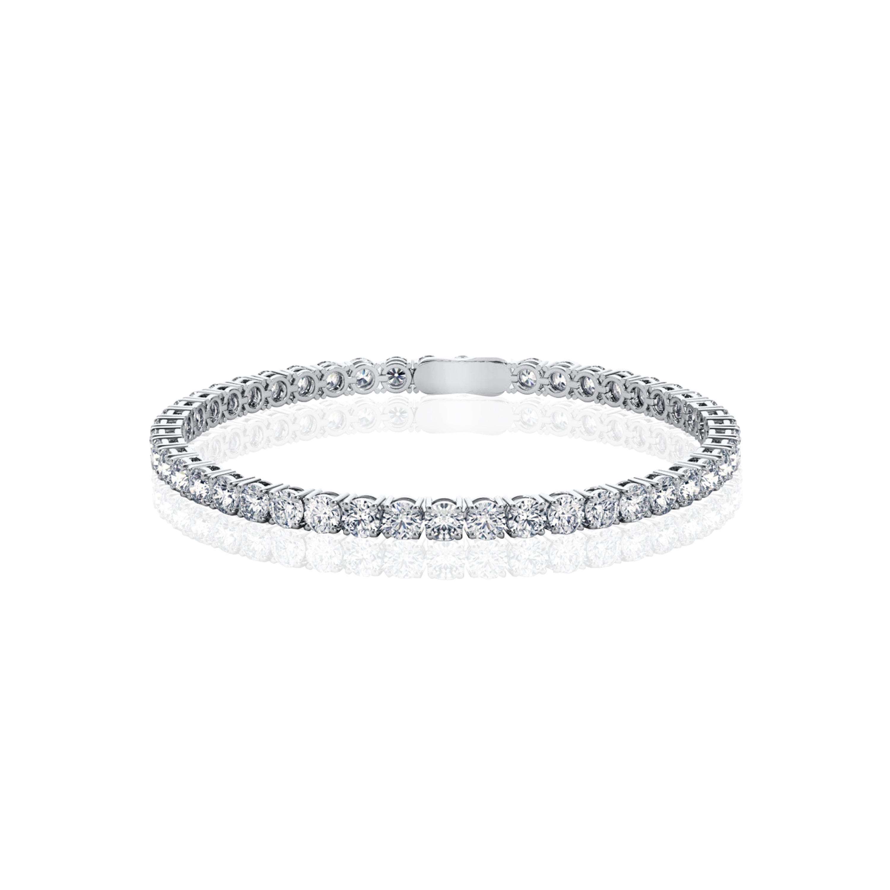 #Metal_18K White Gold#Bracelet Length_7.1” (Standard)