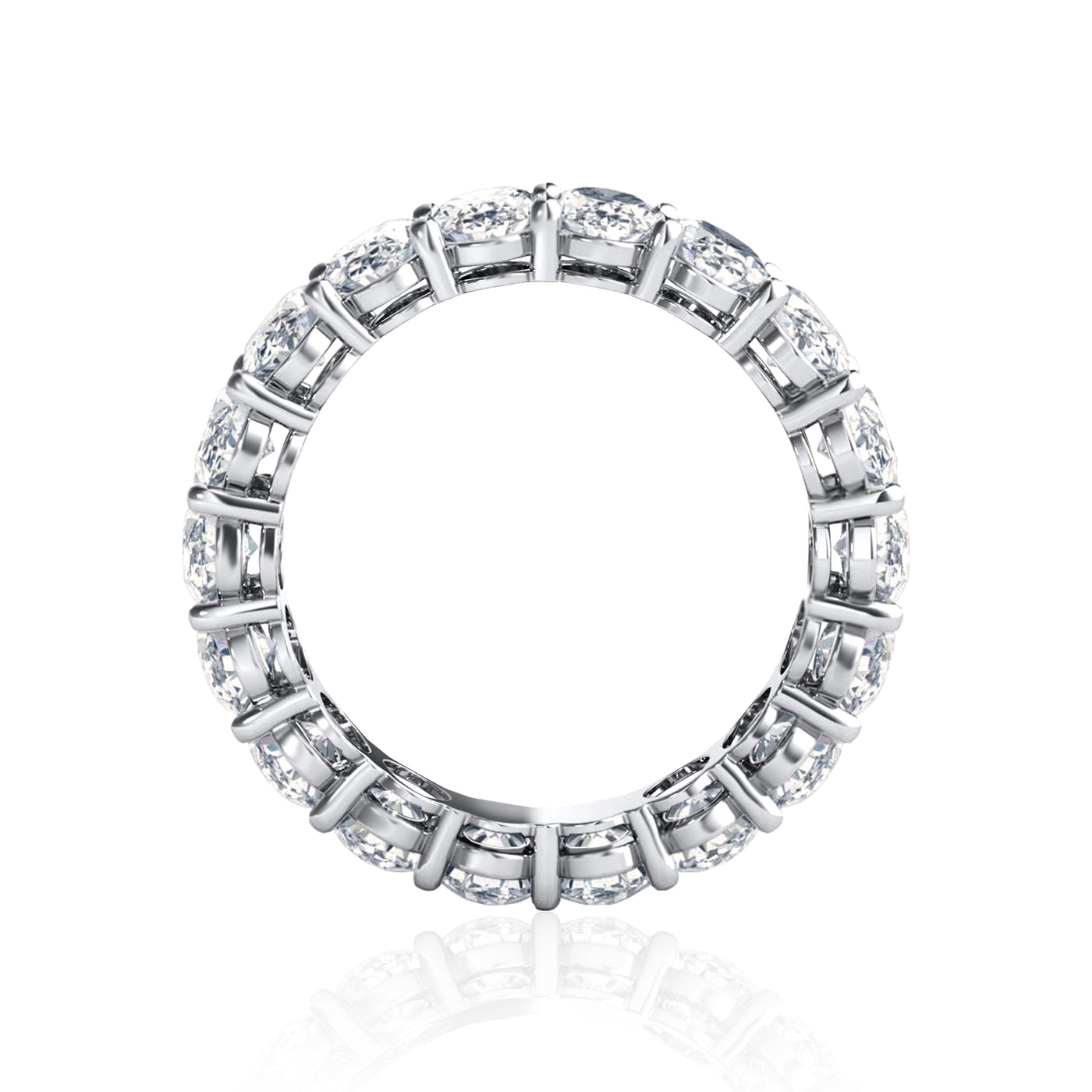 Ivy Oval Eternity Band