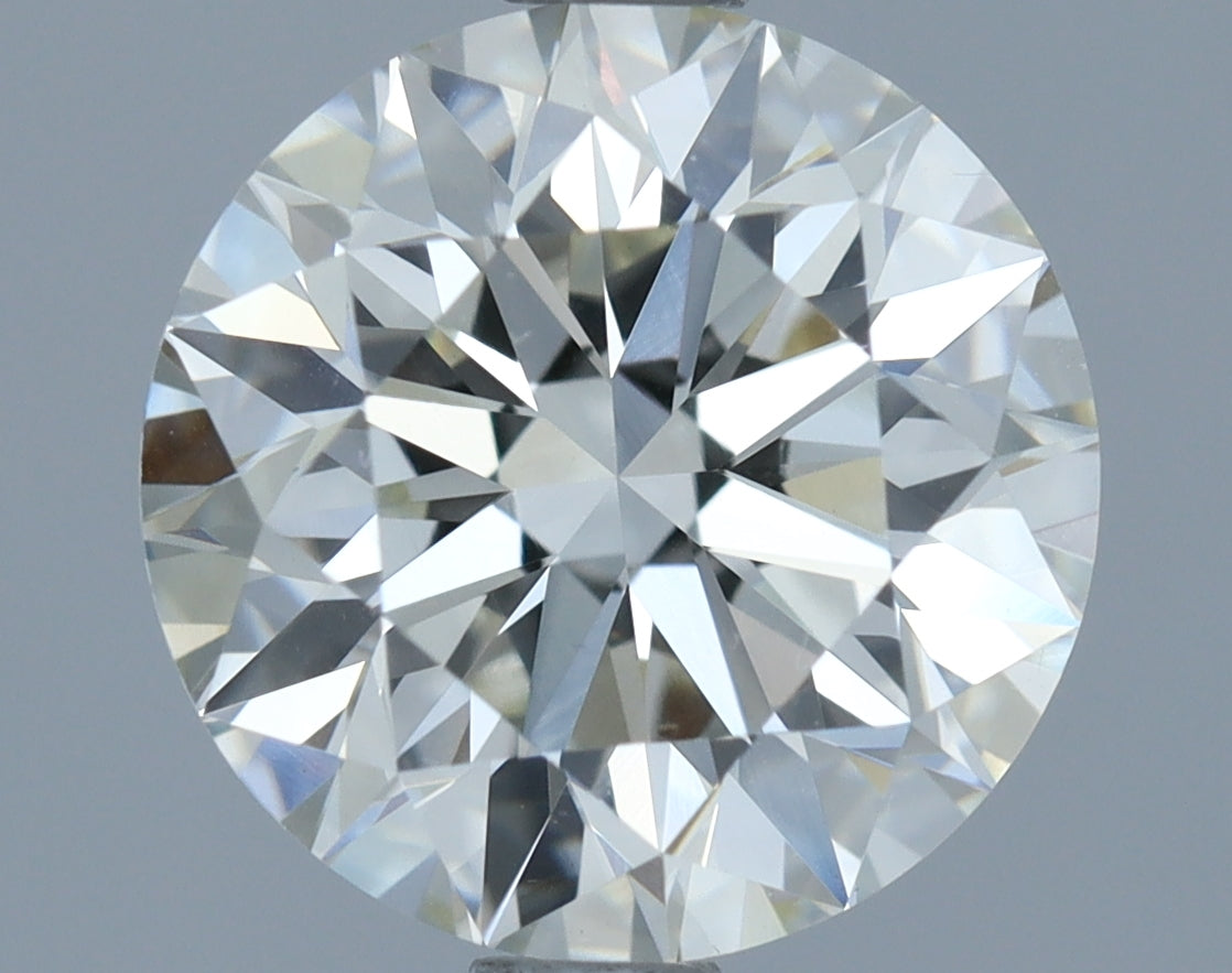 Round Lab Created Diamond