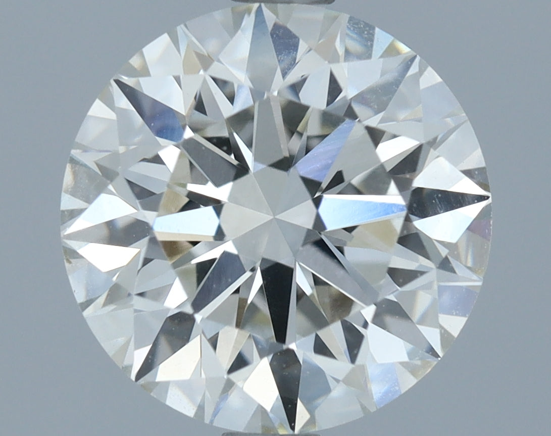 Round Lab Created Diamond