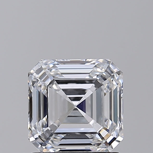 SQUARE Emerald Lab Created Diamond