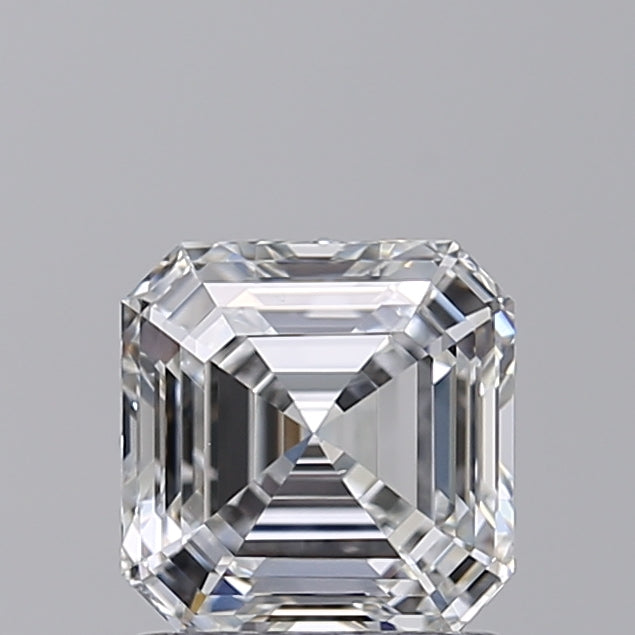 SQUARE Emerald Lab Created Diamond