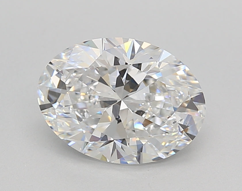 Oval Lab Created Diamond