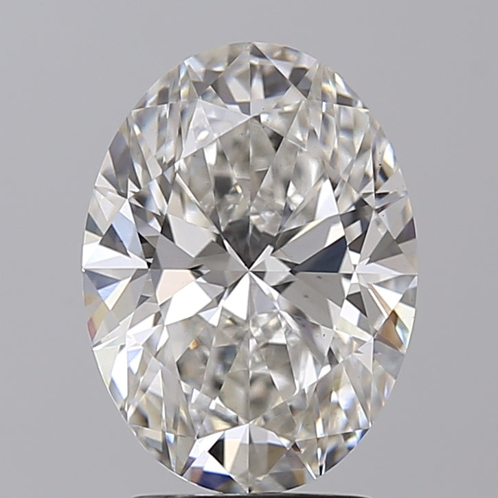 Oval Lab Created Diamond