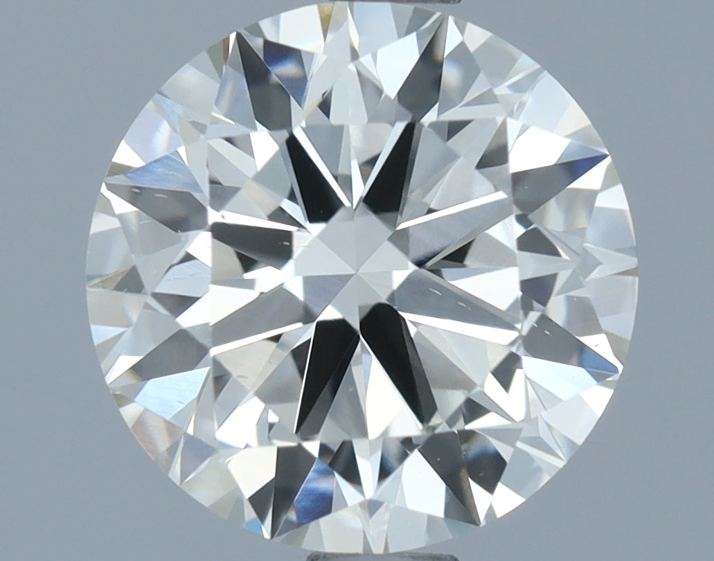 Round Lab Created Diamond
