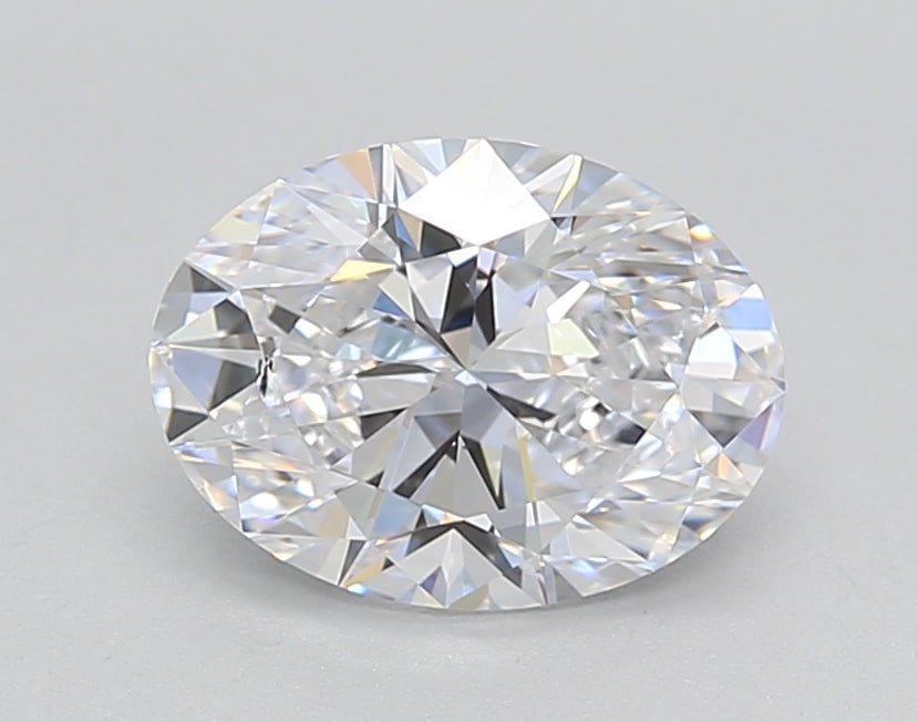 Oval Lab Created Diamond