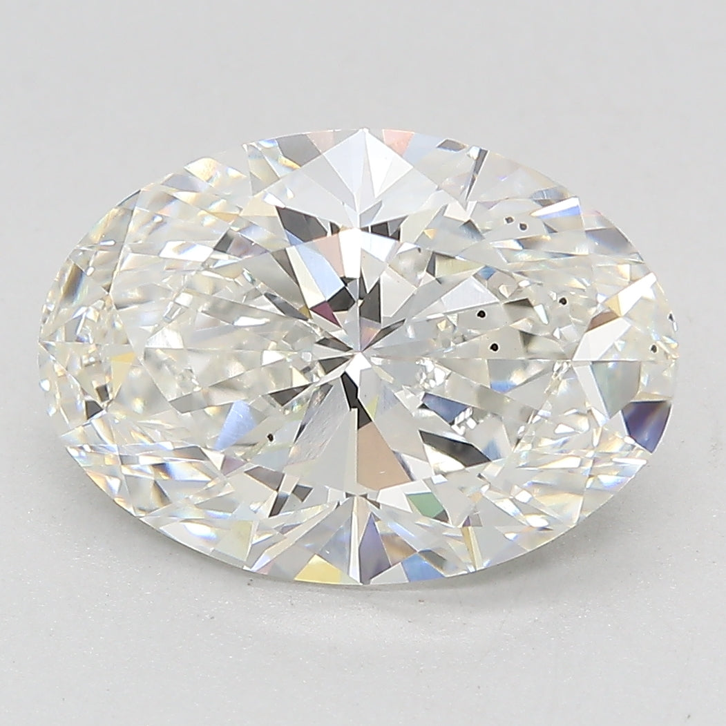 Oval Lab Created Diamond