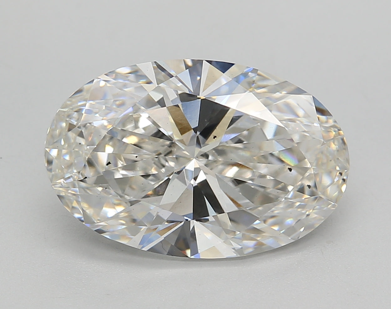 Oval Lab Created Diamond