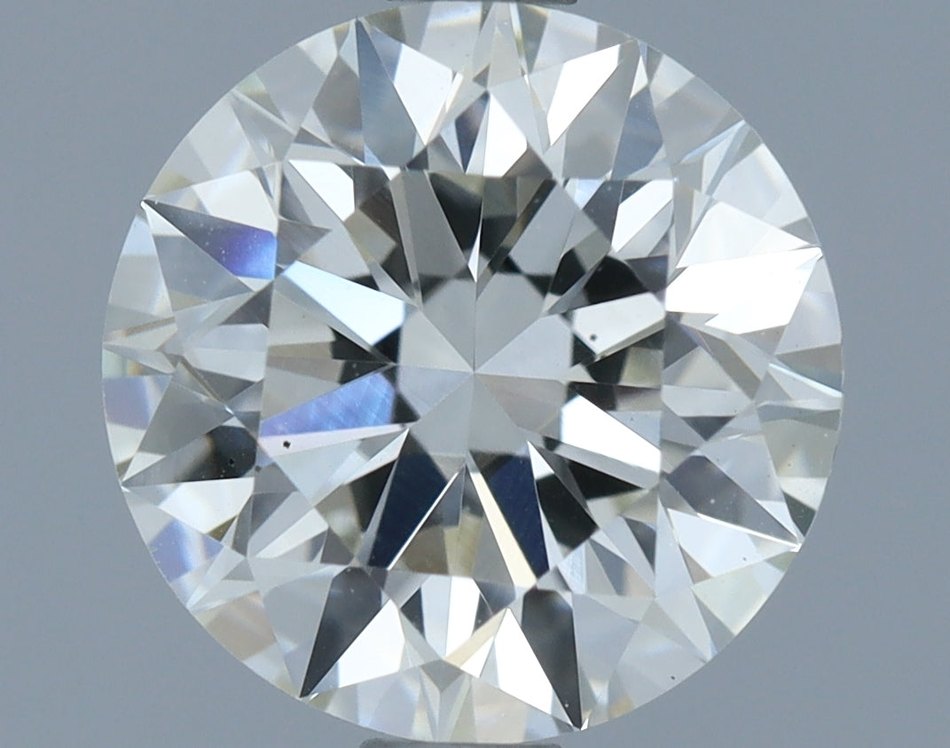 Round Lab Created Diamond