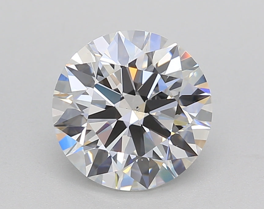 Round Lab Created Diamond
