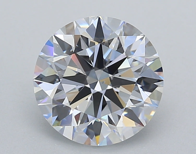 Round Lab Created Diamond