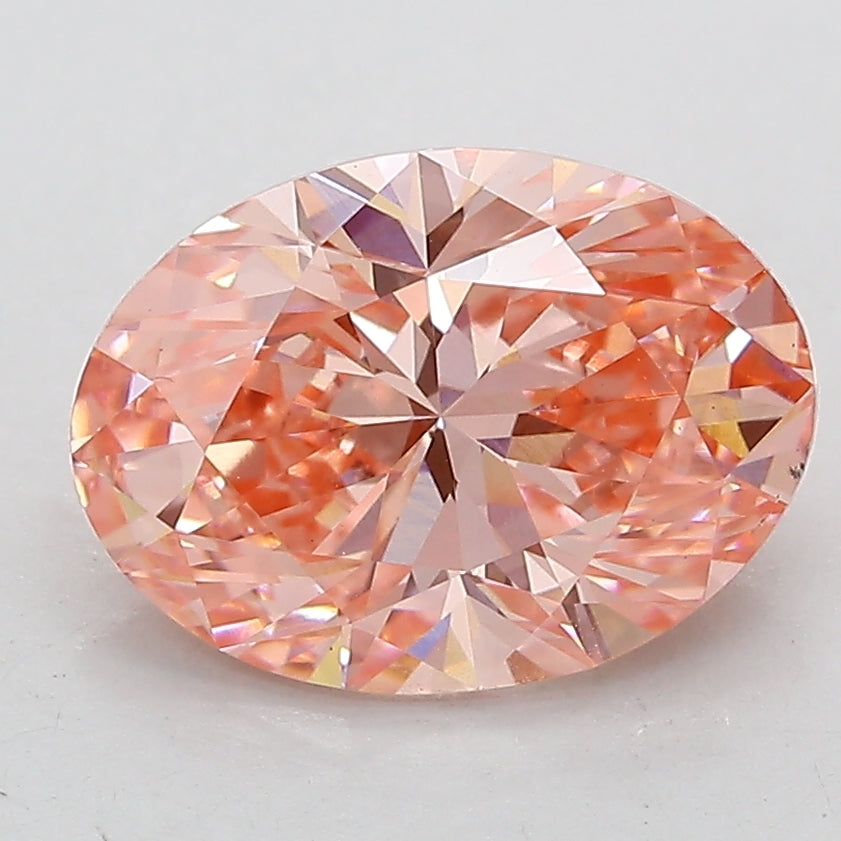 Oval Lab Created Diamond