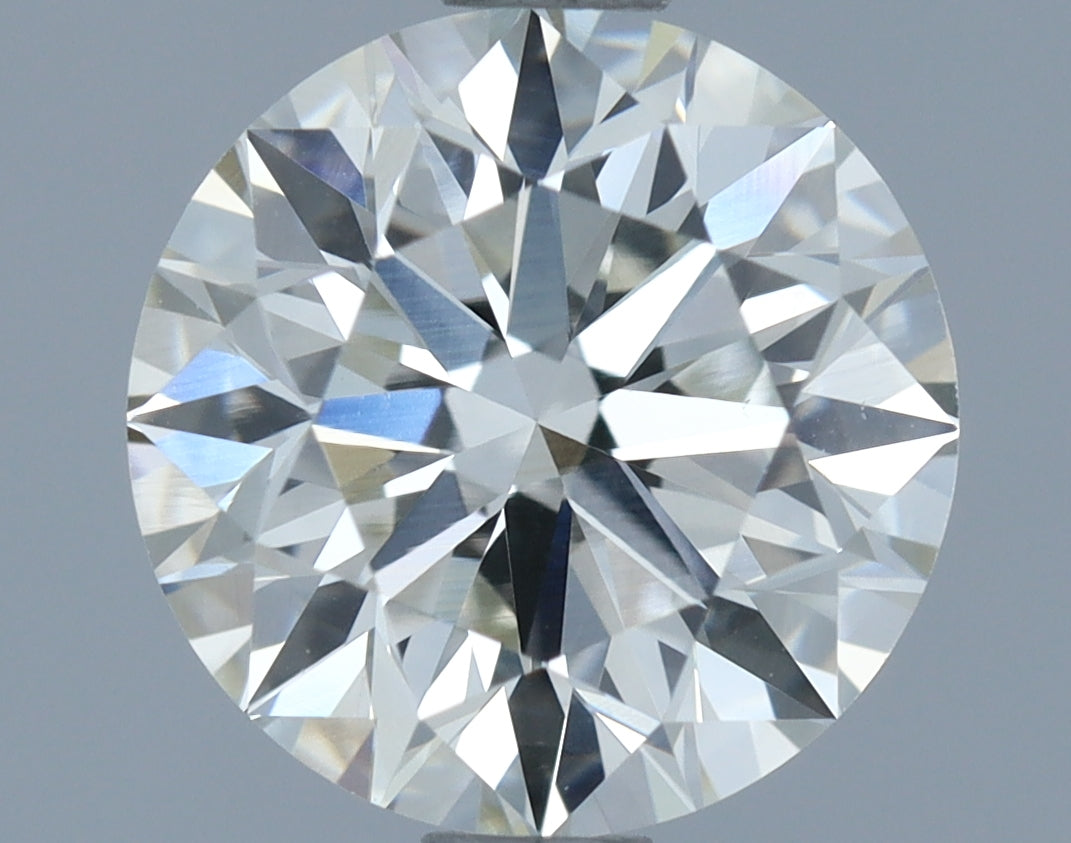 Round Lab Created Diamond