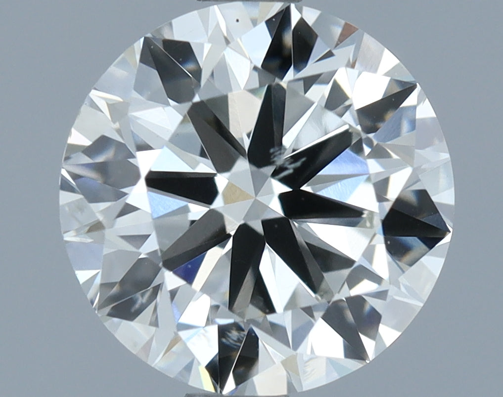 Round Lab Created Diamond