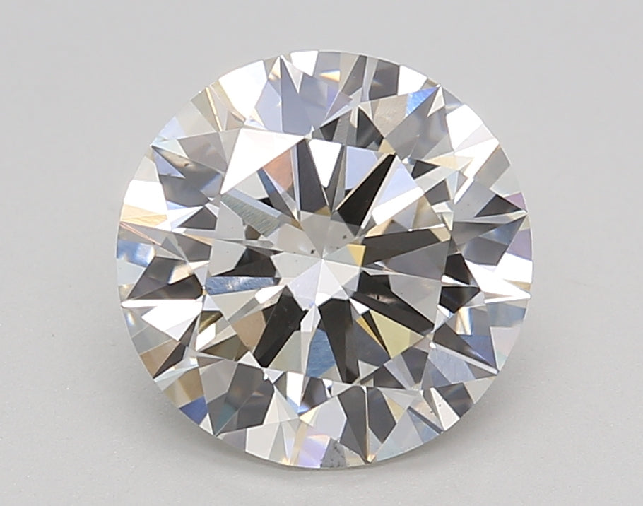 Round Lab Created Diamond