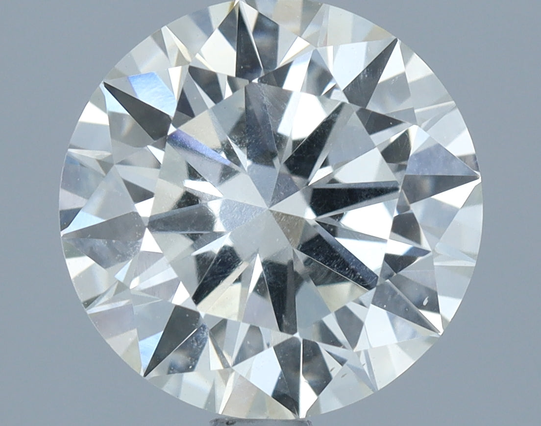 Round Lab Created Diamond