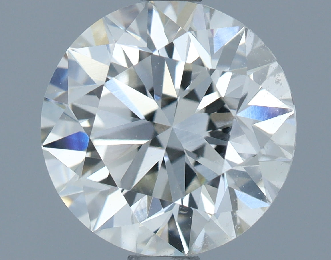 Round Lab Created Diamond