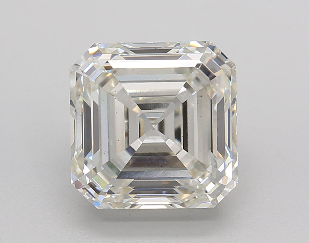 SQUARE Emerald Lab Created Diamond