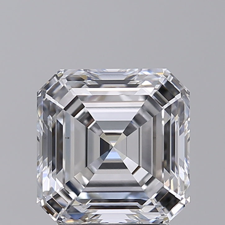 SQUARE Emerald Lab Created Diamond