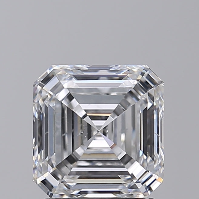 SQUARE Emerald Lab Created Diamond