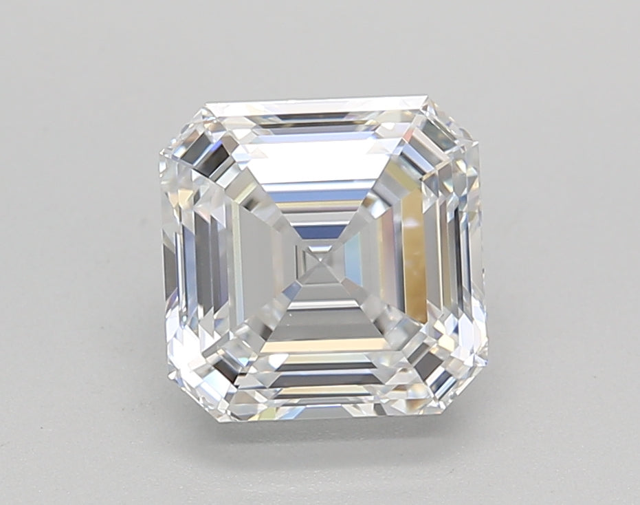 SQUARE Emerald Lab Created Diamond