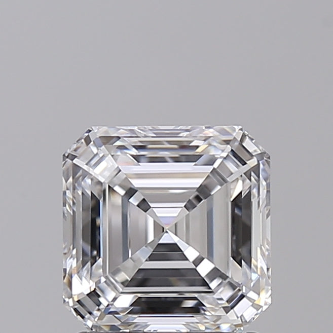 SQUARE Emerald Lab Created Diamond