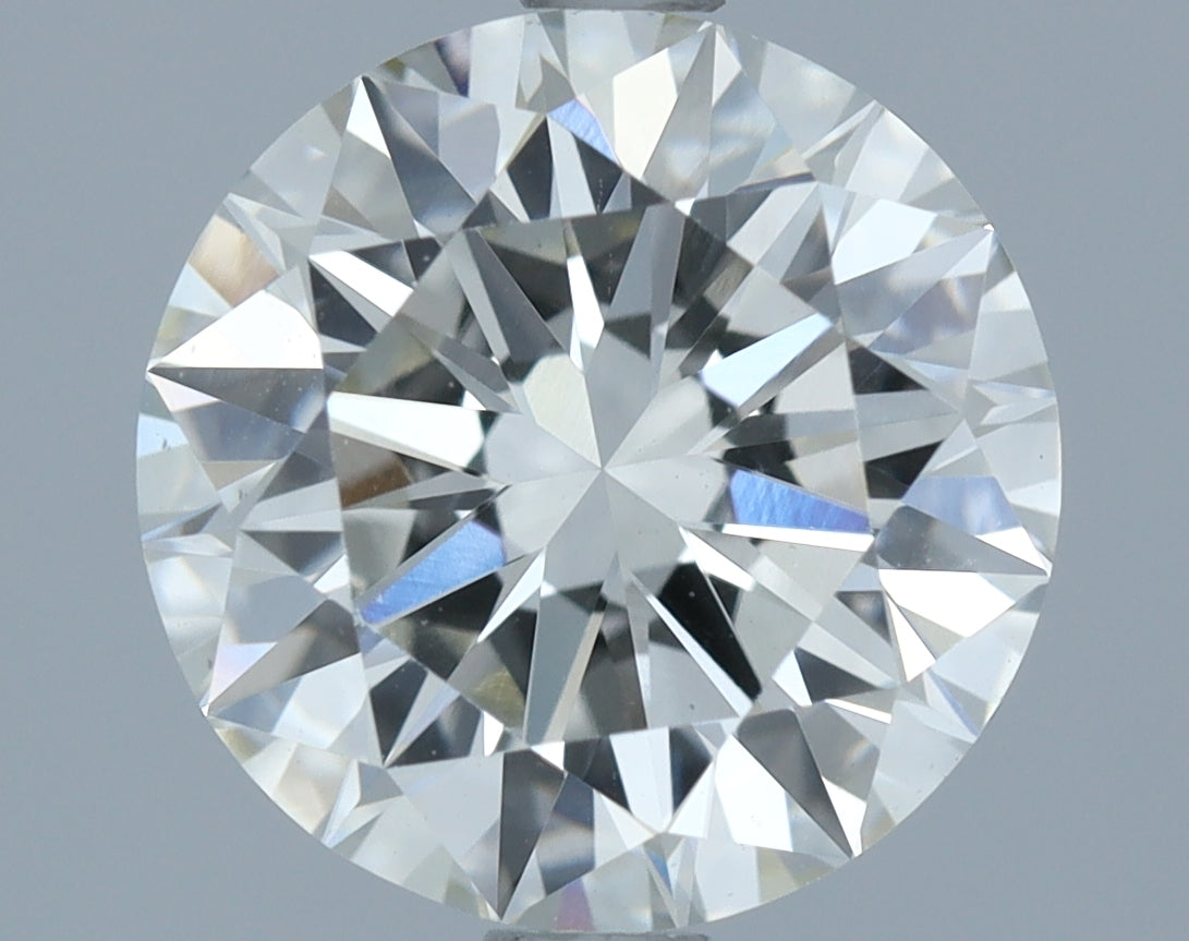Round Lab Created Diamond