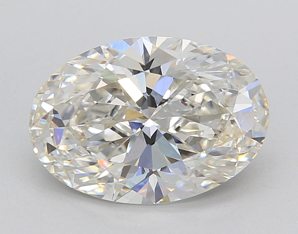 Oval Lab Created Diamond
