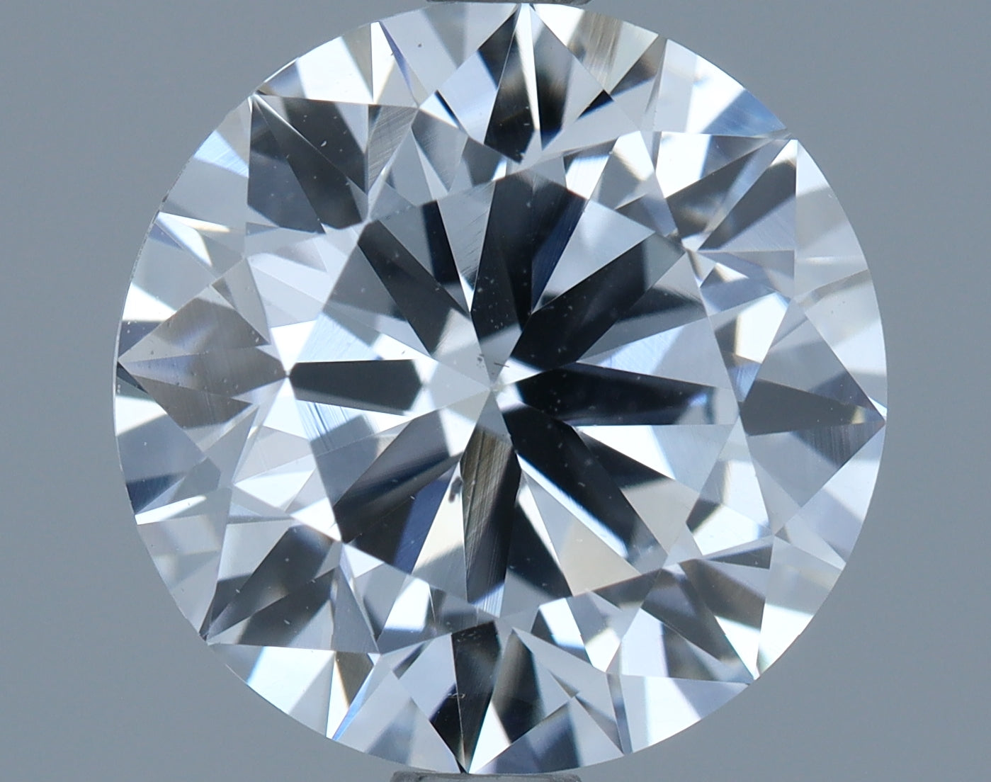 Round Lab Created Diamond
