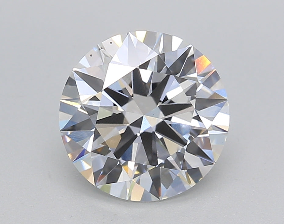 Round Lab Created Diamond