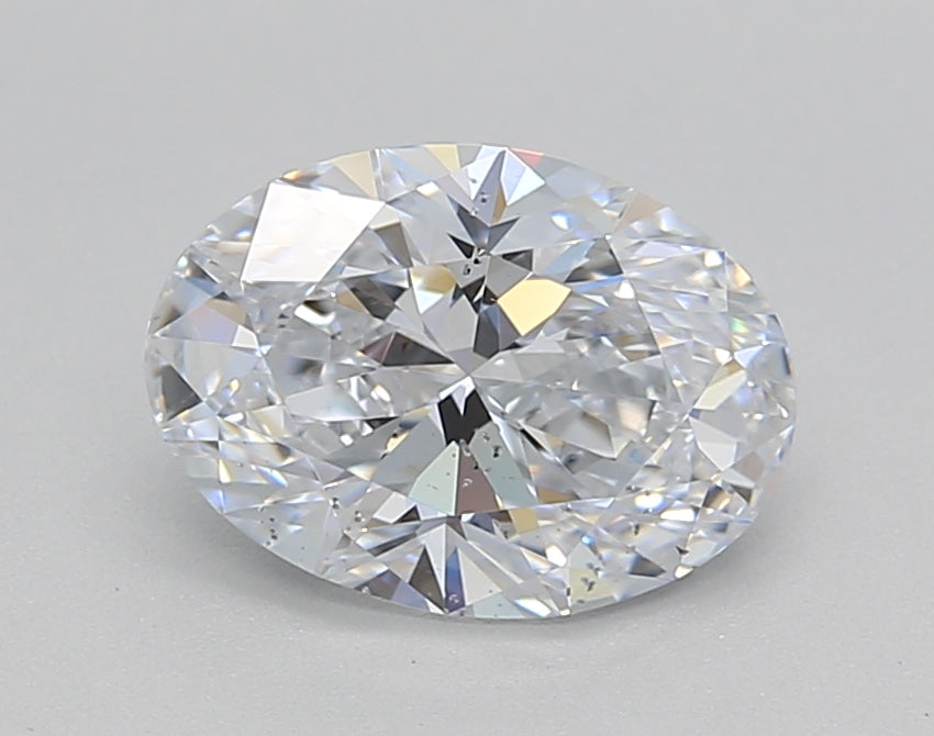 Oval Lab Created Diamond