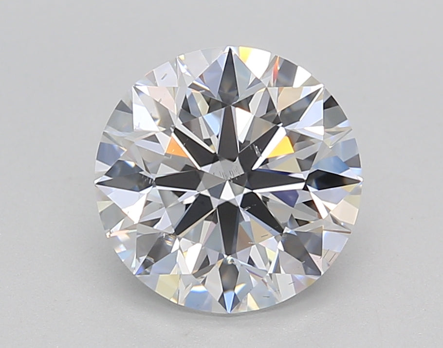 Round Lab Created Diamond