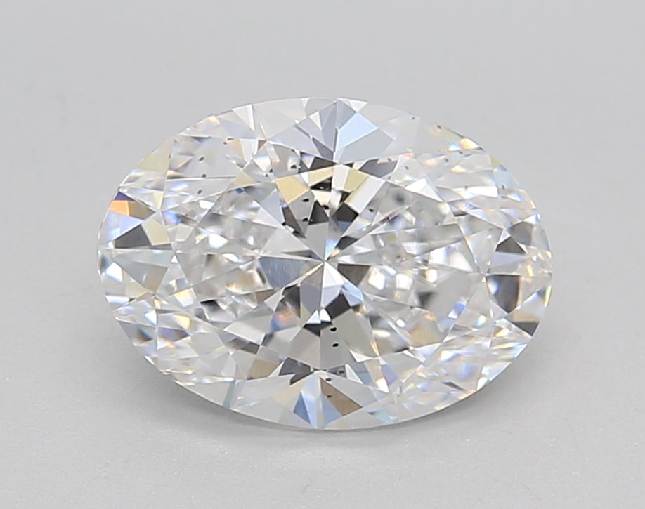 Oval Lab Created Diamond