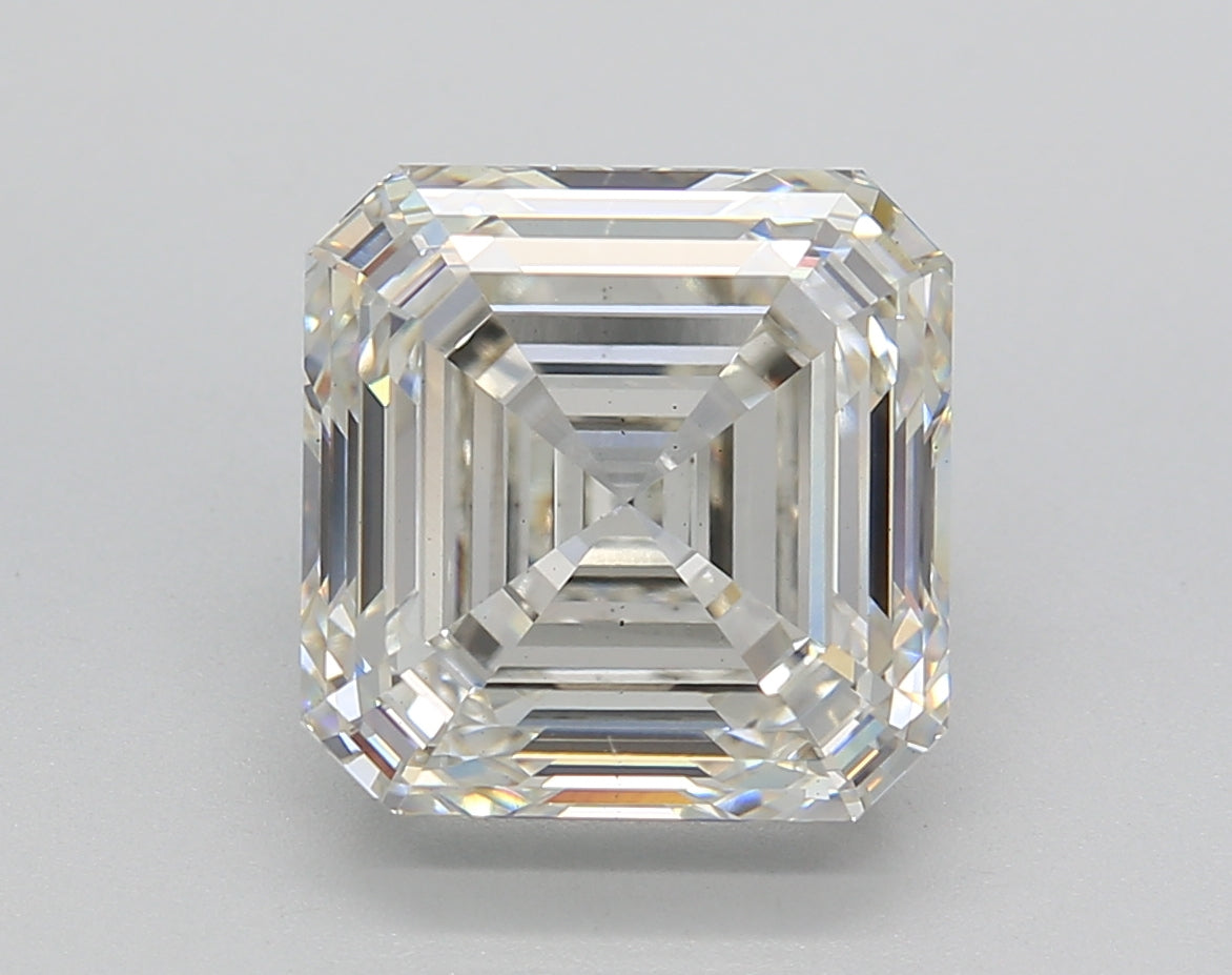 SQUARE Emerald Lab Created Diamond